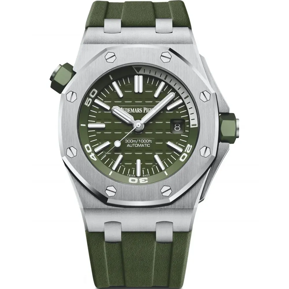 Audemars Piguet Royal Oak Offshore Diver Green 15710ST.OO.A052CA.01