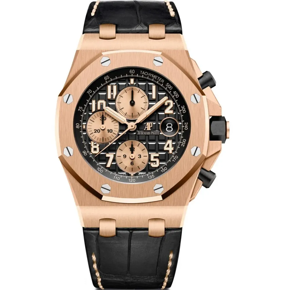 Audemars Piguet Royal Oak Offshore Selfwinding Chronograph Black, Gold 26470OR.OO.A002CR.02
