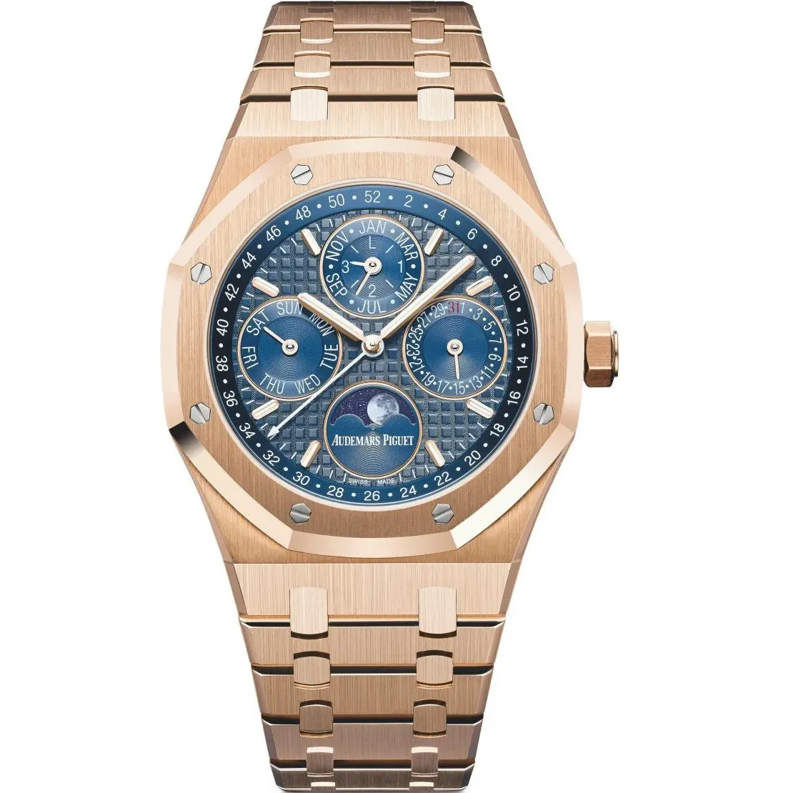 Audemars Piguet Royal Oak Perpetual Calendar Blue 26574OR.OO.1220OR.02