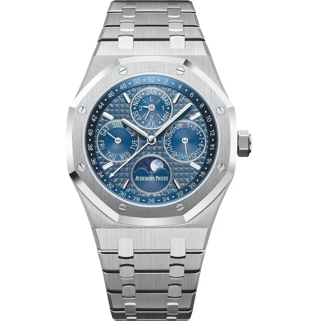Audemars Piguet Royal Oak Perpetual Calendar Blue 26574ST.OO.1220ST.02