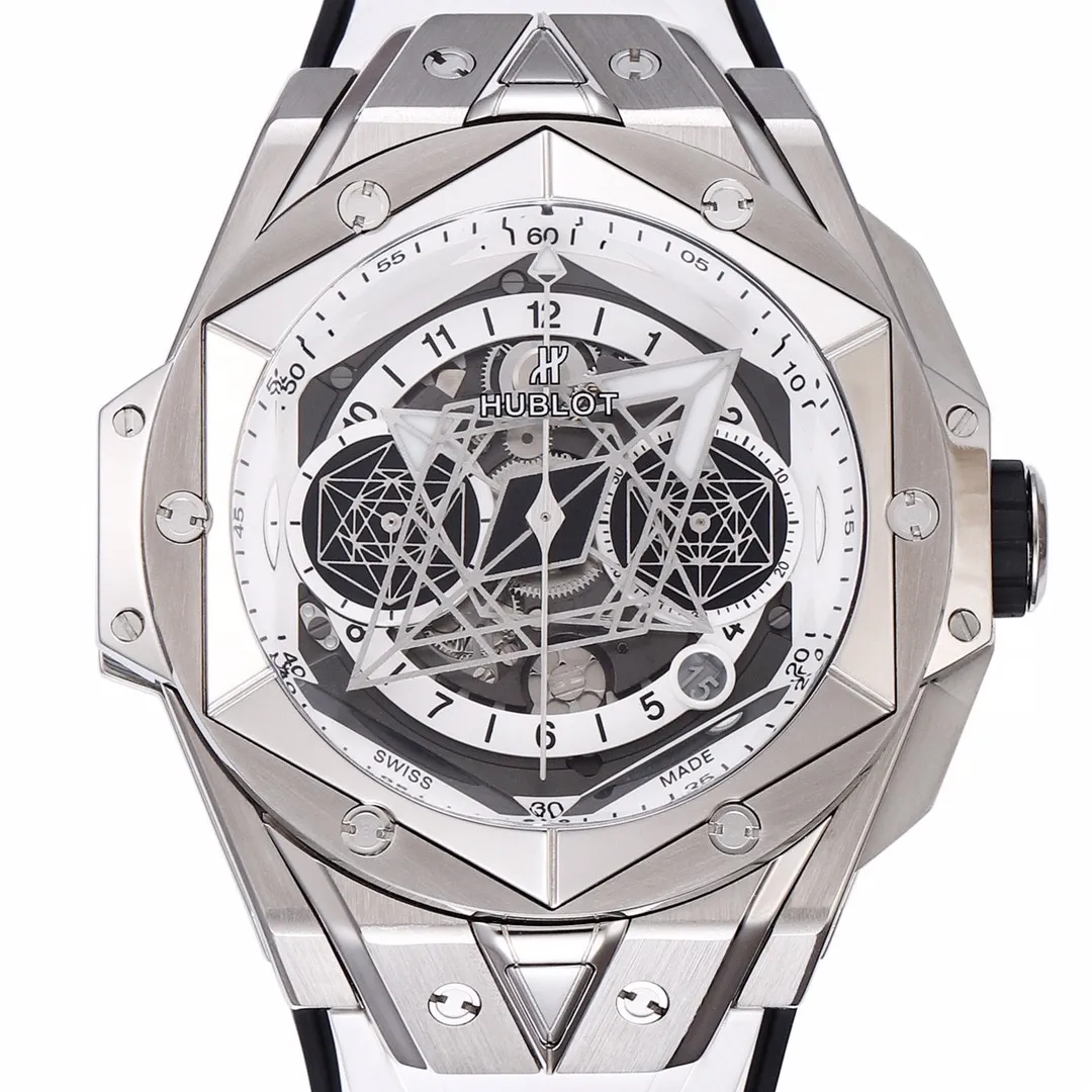 BBF Factory Hublot Big Bang Sang Bleu II 418.NX.2001.RX.MXM20 White Dial