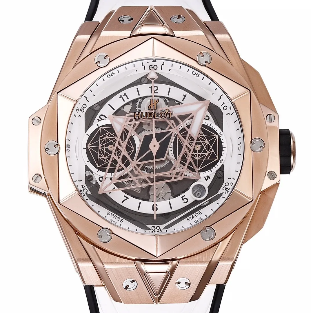 BBF Factory Hublot Big Bang Sang Bleu II 418.OX.2001.RX.MXM20 18K King Gold