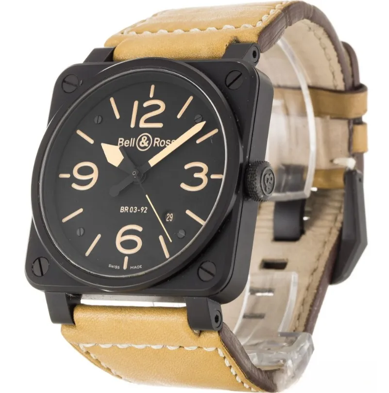 Bell and Ross BR03-92 BR03-92-S Men Quartz 46 MM photo 2