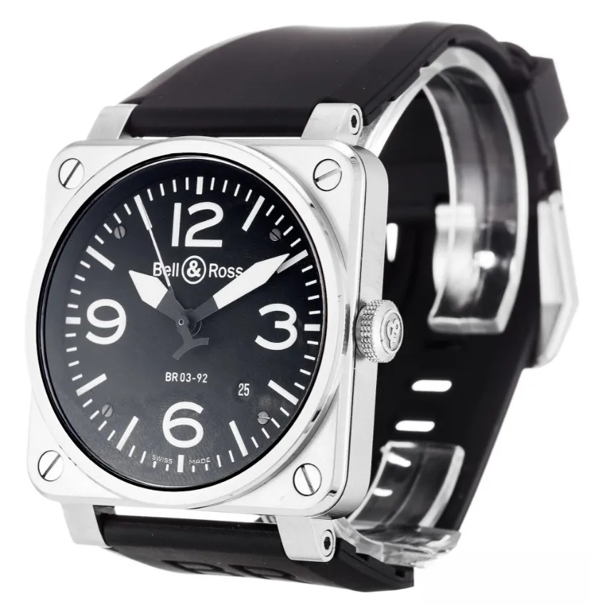 Bell and Ross BR03-92 Steel Men Automatic 46 MM photo 2