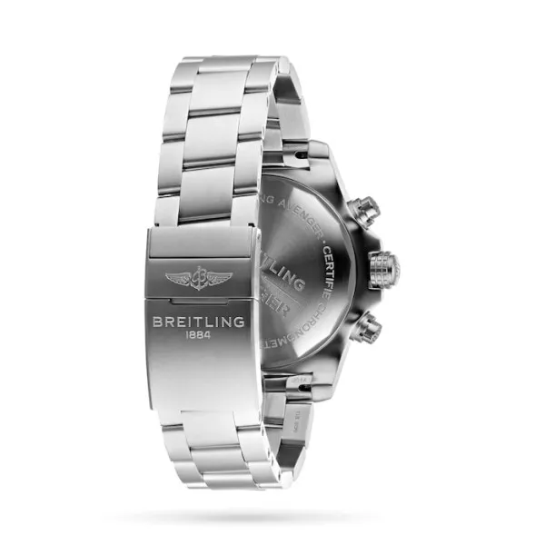 Breitling Avenger Men Automatic Black Stainless Steel Watch A13317101B1A1 photo 3