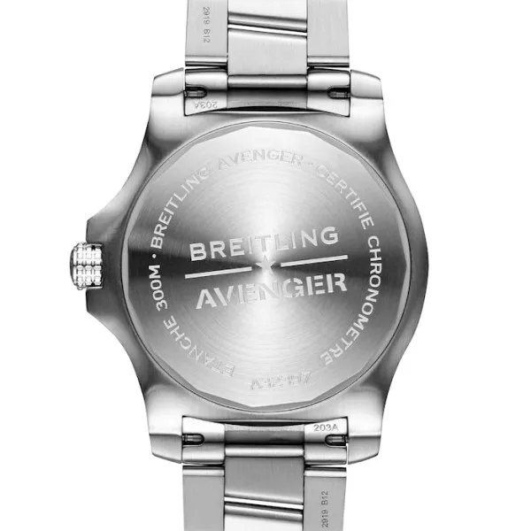 Breitling Avenger Men Automatic Black Stainless Steel Watch A32397101B1A1 photo 4
