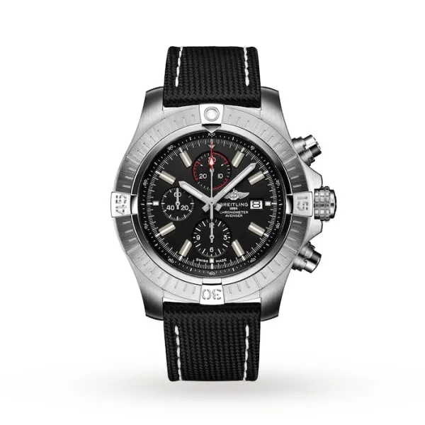 Breitling Avenger Men Automatic Blue Stainless Steel Watch A32395101C1A1 photo 3