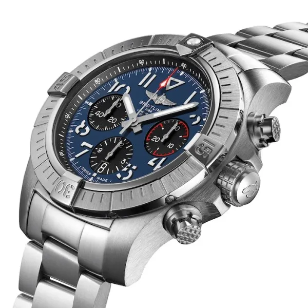 Breitling Avenger Men Automatic Blue Stainless Steel Watch AB01821A1C1A1 photo 3