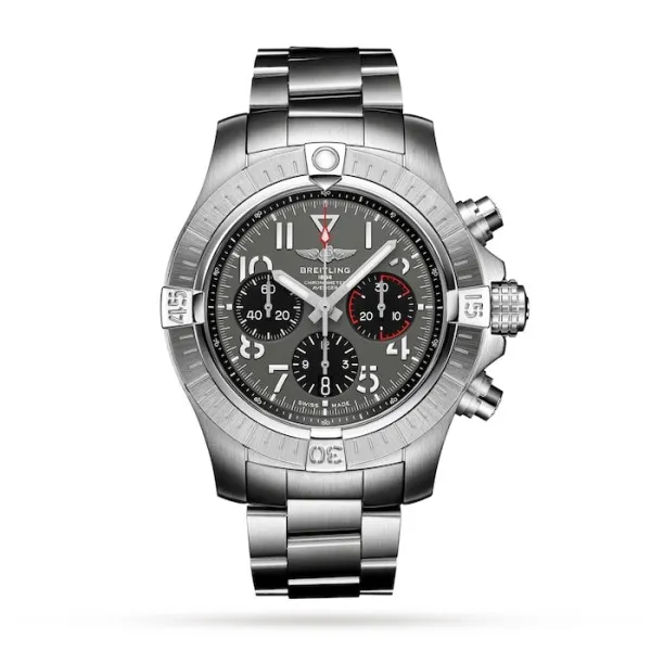 Breitling Avenger Men Automatic Grey Stainless Steel Watch AB01821A1B1A1 photo 4