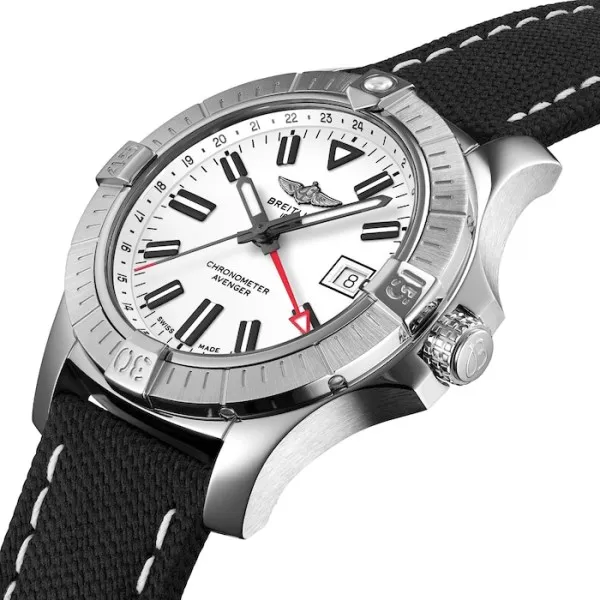 Breitling Avenger Men Automatic White Calf Watch A32397101A1X2 photo 2