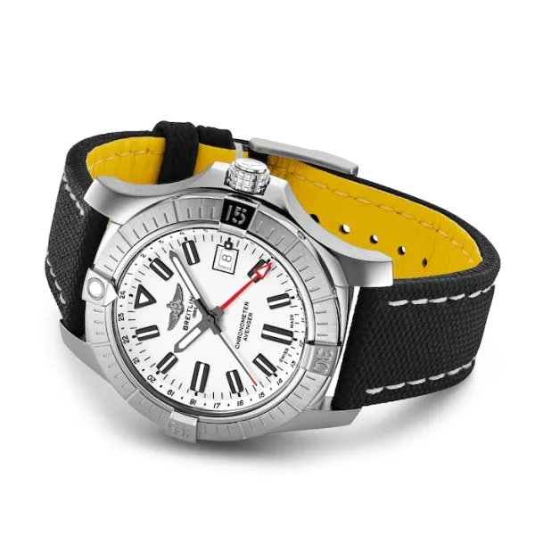 Breitling Avenger Men Automatic White Calf Watch A32397101A1X2 photo 4