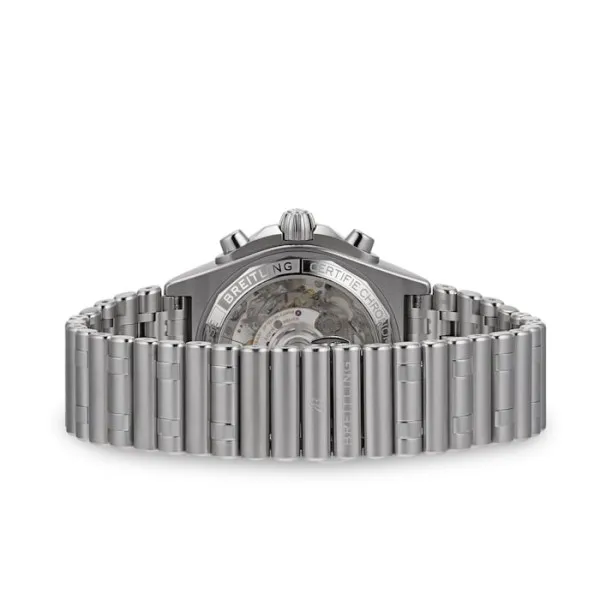 Breitling Chronomat Men Automatic Black Stainless Steel Watch AB0134101B1A1 photo 5