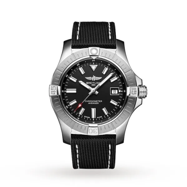 Breitling Chronomat Men Automatic Blue Rubber Watch PB0134101C1S1 photo 4