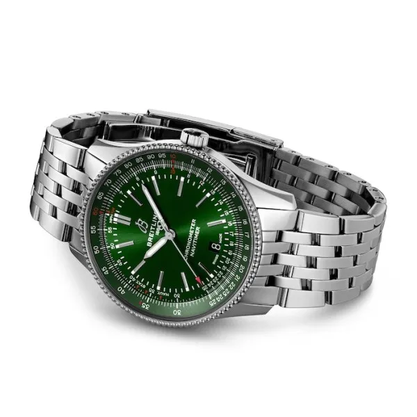 Breitling Chronomat Men Automatic Silver Stainless Steel Watch IB0134101G1A1 photo 4