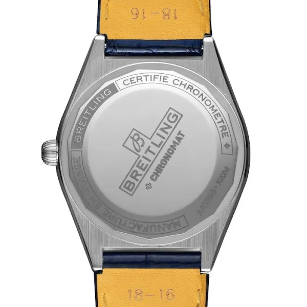 Breitling Chronomat Women Automatic Blue Alligator Watch A10380611C1P1 photo 4