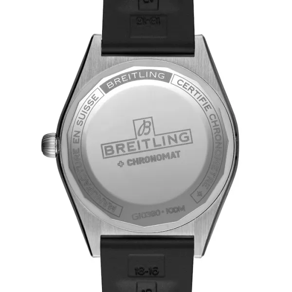 Breitling Chronomat Women Automatic Blue Rubber Watch G10380591C1S1 photo 2