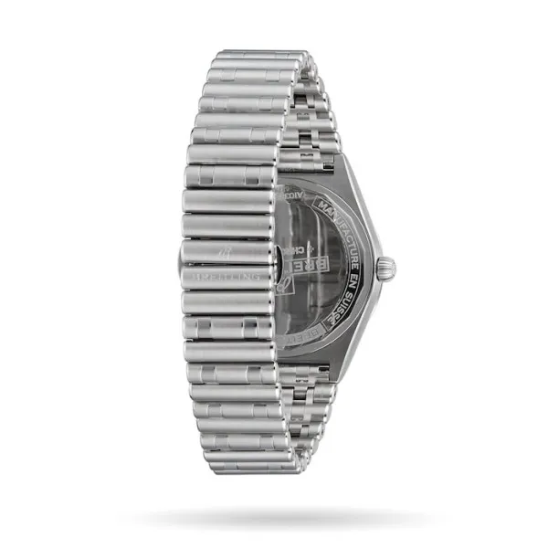Breitling Chronomat Women Automatic Silver Stainless Steel Watch A10380101A2A1 photo 3