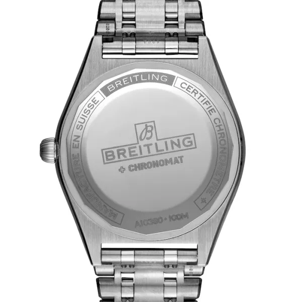 Breitling Chronomat Women Automatic Silver Stainless Steel Watch A10380591A1A1 photo 4