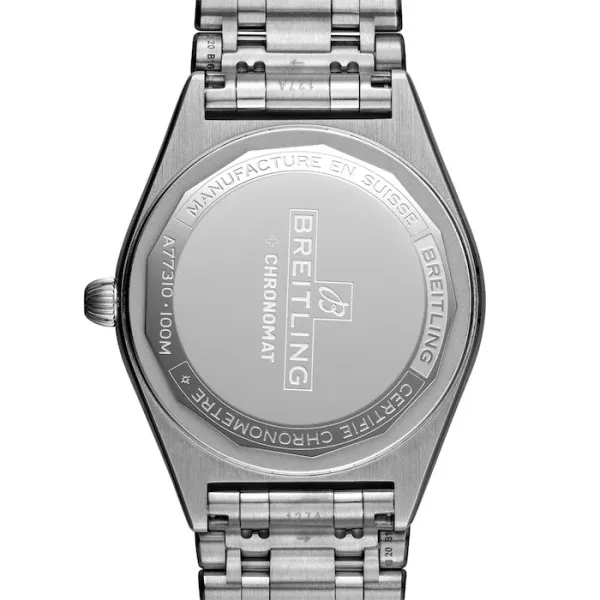 Breitling Chronomat Women Quartz Blue Stainless Steel Watch A77310101C1A1 photo 2