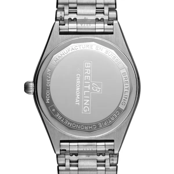 Breitling Chronomat Women Quartz Silver Stainless Steel Watch A77310101A2A1 photo 4