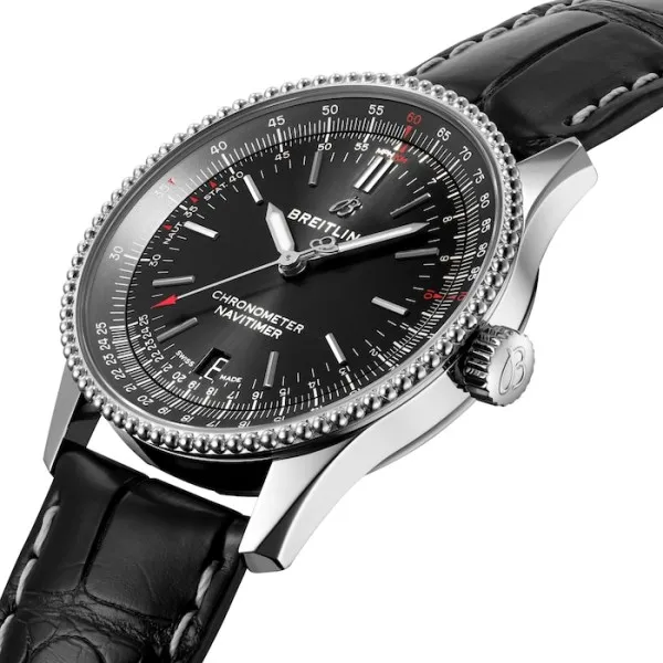 Breitling Navitimer Men Automatic Black Alligator Watch A17325241B1P1 photo 3