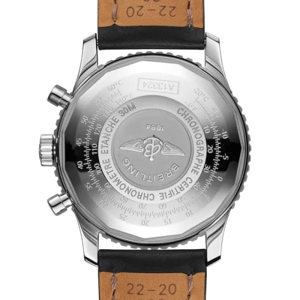 Breitling Navitimer Men Automatic Black Leather Watch A13324121B1X1