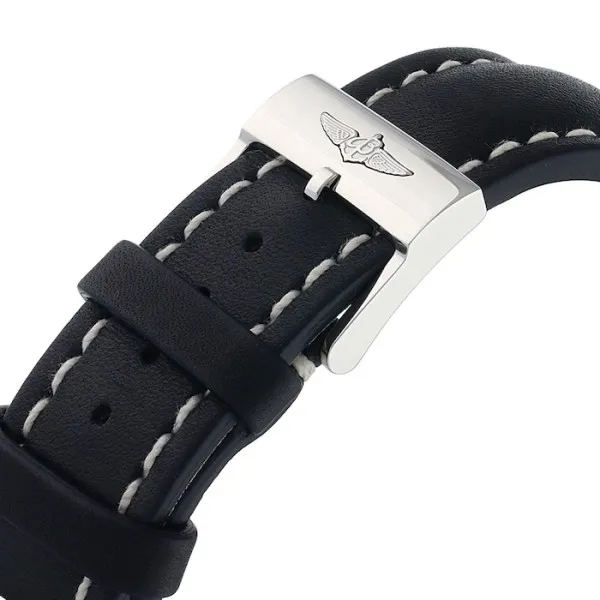Breitling Navitimer Men Automatic Black Leather Watch AB0127211B1X1 - Photo 3