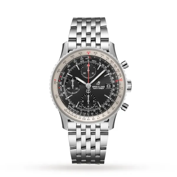 Breitling Navitimer Men Automatic Black Stainless Steel Watch A13324121B1A1