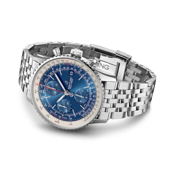 Breitling Navitimer Men Automatic Blue Stainless Steel Watch A13324121C1A1 photo 3