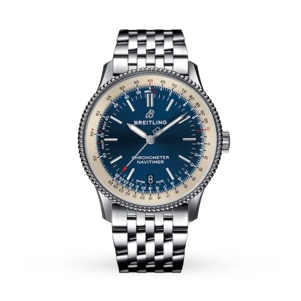 Breitling Navitimer Men Automatic Blue Stainless Steel Watch A17325211C1A1 - Photo 2