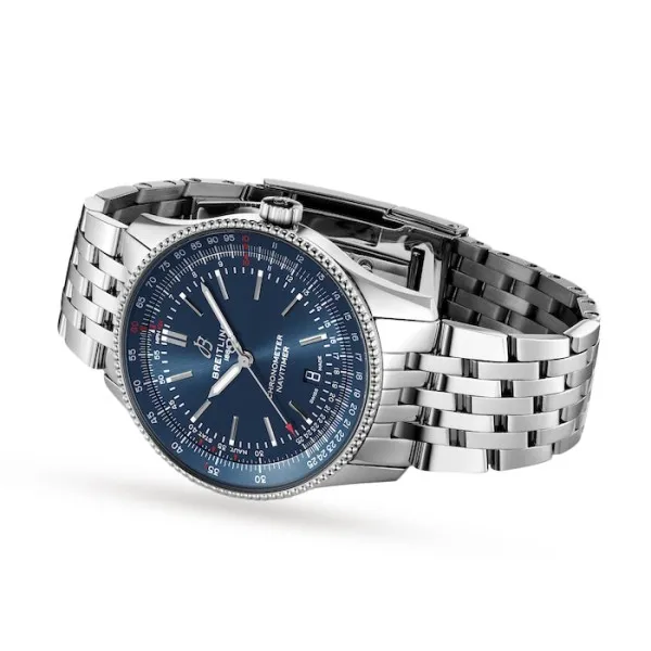 Breitling Navitimer Men Automatic Blue Stainless Steel Watch A17326161C1A1 photo 3