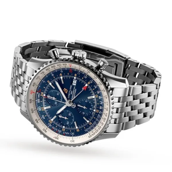 Breitling Navitimer Men Automatic Blue Stainless Steel Watch A24322121C2A1
