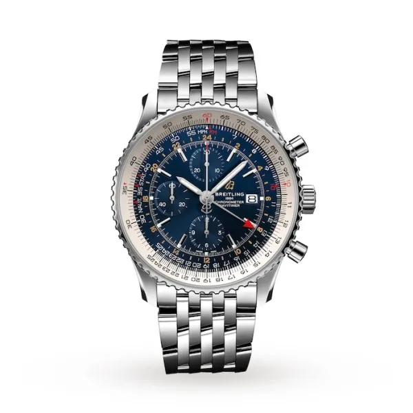 Breitling Navitimer Men Automatic Blue Stainless Steel Watch A24322121C2A1 photo 3