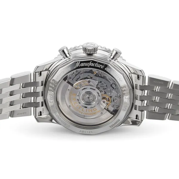 Breitling Navitimer Men Automatic Blue Stainless Steel Watch AB0121211C1A1 photo 4