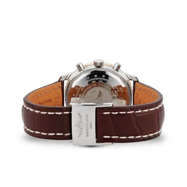 Breitling Navitimer Men Automatic Silver Leather Watch U13324211G1P2 photo 3