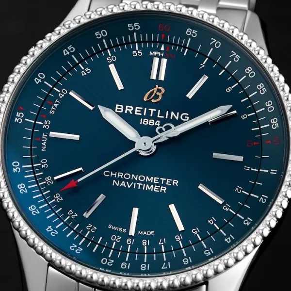 Breitling Navitimer Women Automatic Blue Stainless Steel Watch A17395161C1A1 - Photo 5