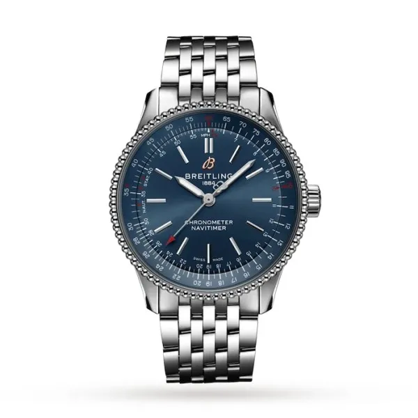 Breitling Navitimer Women Automatic Blue Stainless Steel Watch A17395161C1A1