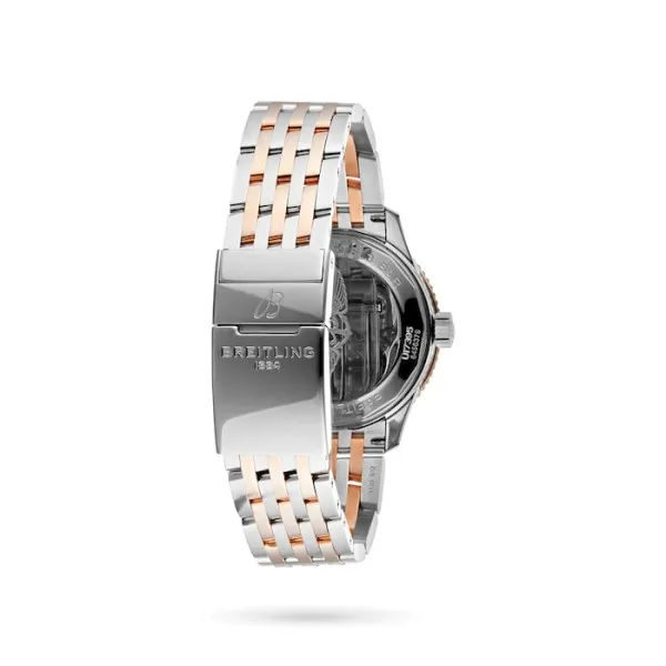 Breitling Navitimer Women Automatic Mother of Pearl Stainless Steel &amp;amp; Rose Gold Watch U17395211A1U1 photo 3