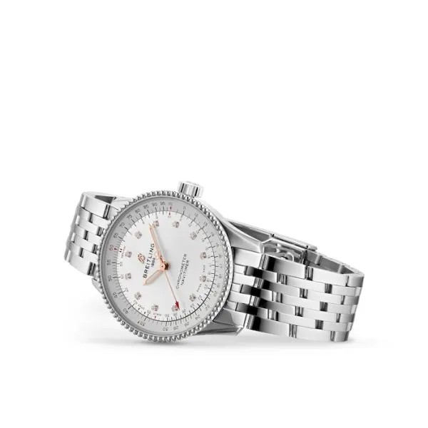 Breitling Navitimer Women Automatic Mother of Pearl Stainless Steel Watch A17395211A1A1 photo 2