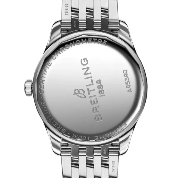 Breitling Premier Men Automatic Black Stainless Steel Watch A45340241B1A1 - Photo 3
