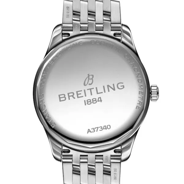 Breitling Premier Men Automatic Blue Stainless Steel Watch A37340351C1A1 photo 3