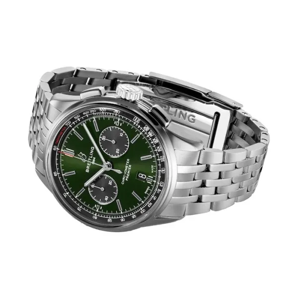 Breitling Premier Men Automatic Green Stainless Steel Watch AB0118221L1A1 photo 3