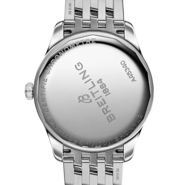 Breitling Premier Men Automatic Silver Stainless Steel Watch A45340211G1A1 photo 4