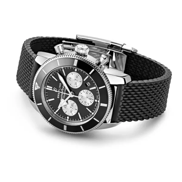 Breitling Superocean Heritage Men Automatic Black Rubber Watch AB0162121B1S1 photo 3