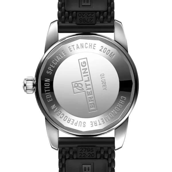 Breitling Superocean Heritage Men Automatic Black Rubber Watch AB2010121B1S1 photo 2
