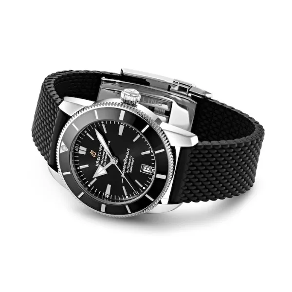 Breitling Superocean Heritage Men Automatic Black Rubber Watch AB2010121B1S1 photo 3