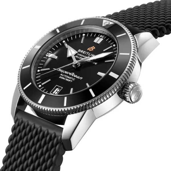Breitling Superocean Heritage Men Automatic Black Rubber Watch AB2010121B1S1 photo 4