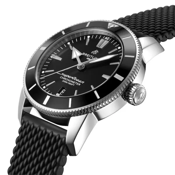 Breitling Superocean Heritage Men Automatic Black Rubber Watch AB2030121B1S1 photo 2