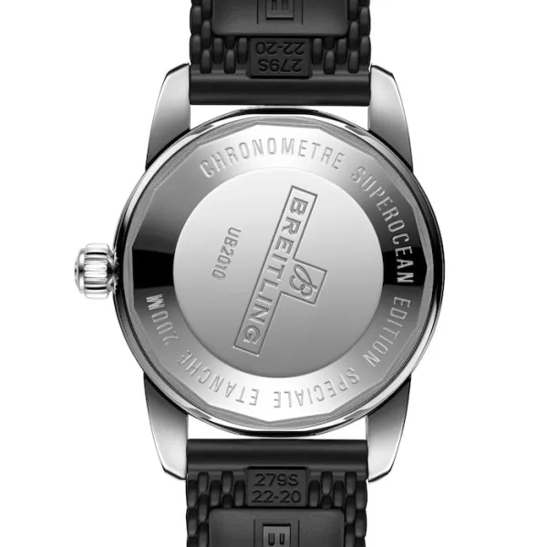 Breitling Superocean Heritage Men Automatic Black Rubber Watch UB2010121B1S1 photo 3