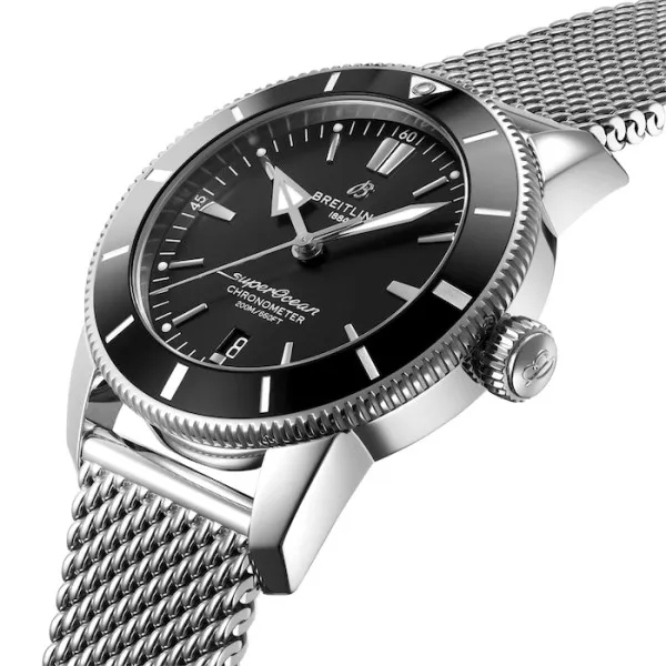 Breitling Superocean Heritage Men Automatic Black Stainless Steel Watch AB2030121B1A1 - Photo 2